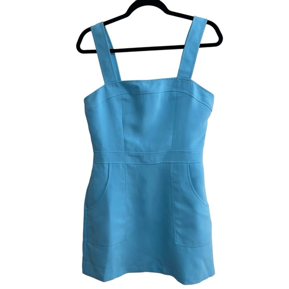 Amanda Uprichard Ace Dress In Pacific Blue - Picture 2 of 10